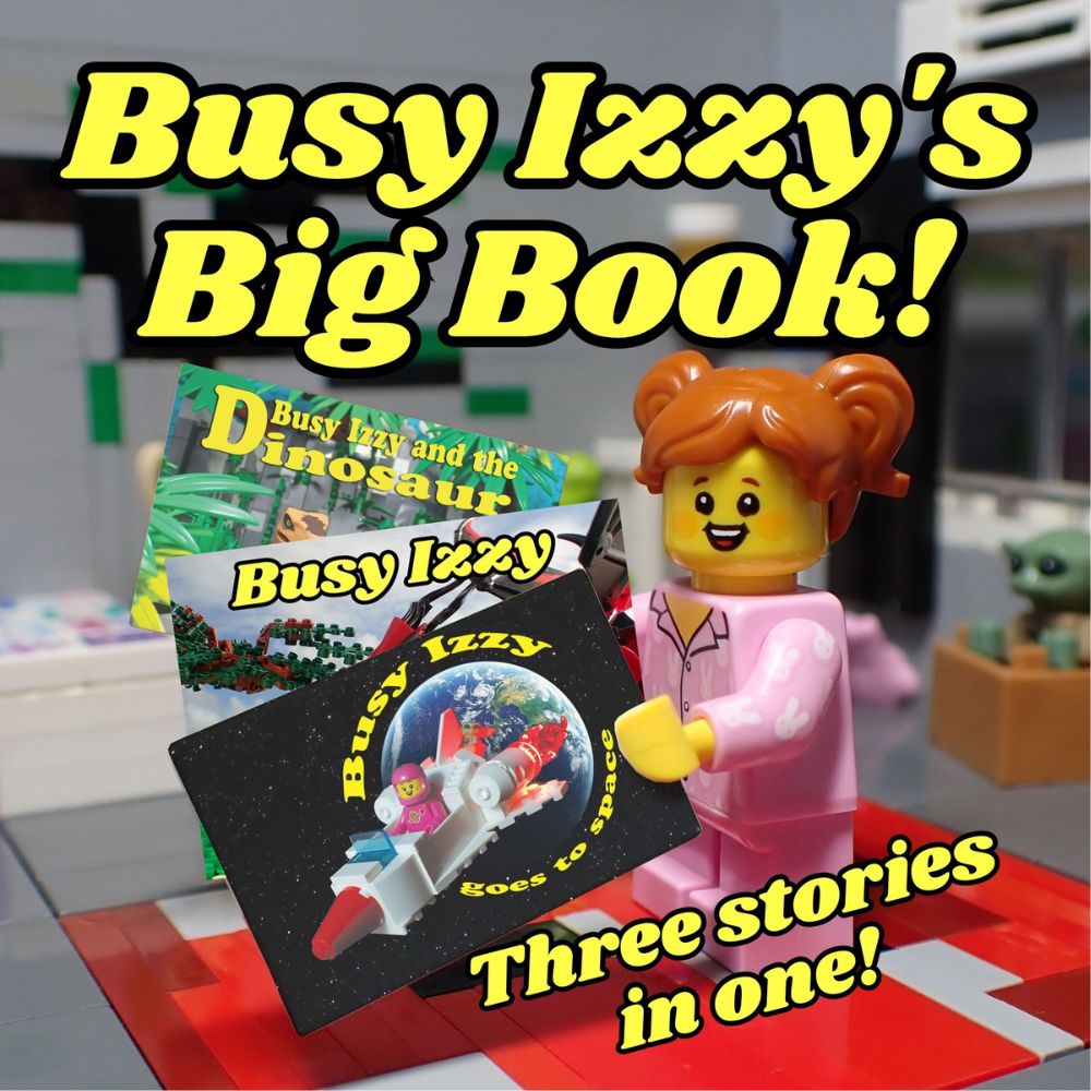 The Story Behind The Book: Busy Izzy’s Big Book